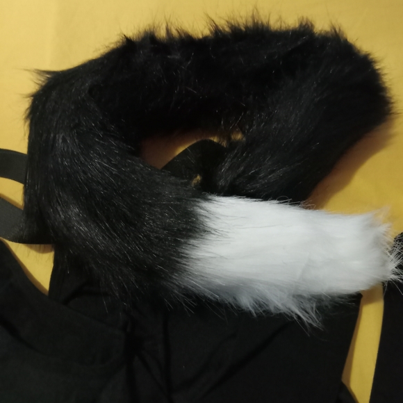 🖤🤍 NWT Womens Black Cat Costume Small Halloween Party Fun Event Sexy Classy - Picture 5 of 5